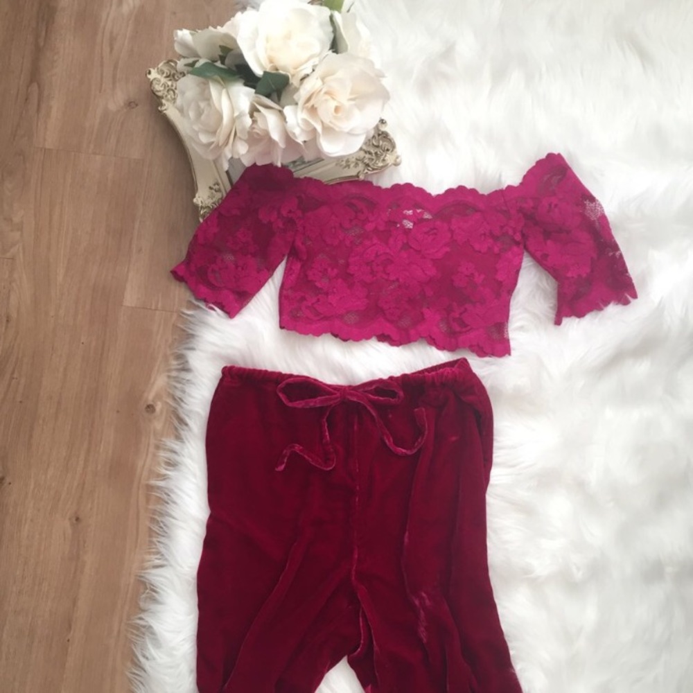 Vintage Victoria's Secret Pink Lounge Set